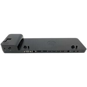 HP 2013 UltraSlim Docking Station HSTNN-IX10 D9Y32AA D9Y19AV Black No Adapter